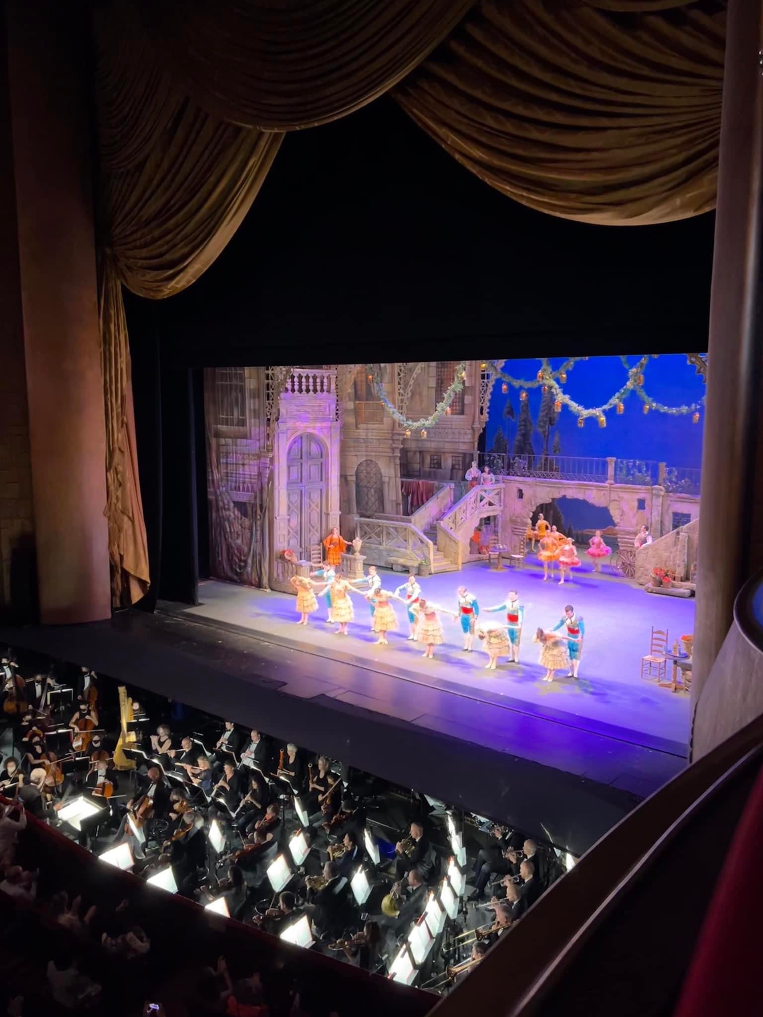 Performing Don Quixote with the American Ballet Theatre at the Metropolitan Opera House